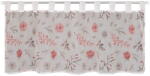 Sehlbach Fehér-rózsaszín fényáteresztő függöny 135x45 cm Rose - Sehlbach
