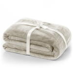 Restilo Bézs mikroplüss ágytakaró 220x240 cm Mic - Restilo