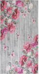 Vitaus Rózsaszín-szürke mosható futószőnyeg 80x200 cm Blooming Roses - Vitaus