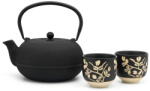 Bredemeijer Fekete porcelán-öntöttvas teázó szett Sichuan - Bredemeijer