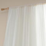 Pineapple Elephant Fehér pamut fényáteresztő függöny 140x137 cm Zofia Broderie Anglaise - Pineapple Elephant