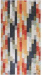 Vitaus Narancssárga-szürke mosható futószőnyeg 80x200 cm Blocks of Fun - Vitaus