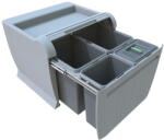 Elletipi Szelektív beépíthető szemetes 18 + 18 + 8 + 8 l City - Elletipi