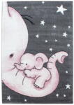 Ayyildiz Rózsaszín-szürke gyerek szőnyeg 120x170 cm Kids - Ayyildiz Carpets