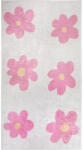 Vitaus Rózsaszín-elefántcsont színű mosható gyerek szőnyeg 120x180 cm Cute Flowers Pink - Vitaus