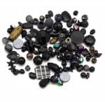 Mixform Akril gyöngyök "Mumbai" Mix, Szürke, 5.5-28x6-20x3-11mm, 50g~54db (13WB14224)