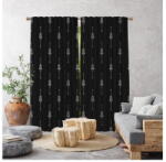 Cipcici Fekete függöny 260x140 cm - Cipcici