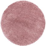 Ayyildiz Rózsaszín kerek szőnyeg ø 80 cm Fluffy - Ayyildiz Carpets