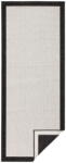 Hanse Home Panama fekete-krémszínű kültéri szőnyeg, 80 x 350 cm - NORTHRUGS