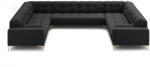 Cosmopolitan Design Sötétszürke sarokkanapé (U alakú) Bali - Cosmopolitan Design - bonami - 1 342 992 Ft