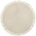 Bloomingville Nature bézs gyapjú szőnyeg, ⌀ 110 cm - Bloomingville