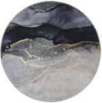 Vitaus Fekete-fehér mosható kerek szőnyeg ø 100 cm - Vitaus