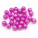 Mixform Gyöngy Akril Gyöngyök, Kerek Szín: Forró Rózsaszín 12x11.5mm 32db/25g (13WB24866)