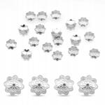 MIXFORM Rozsdamentes acél rátétek gyöngyökhöz 7x1.5mm 20db (13WB16548)