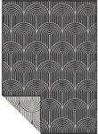 Hanse Home Fekete-fehér kültéri szőnyeg 200x290 cm Pangli Black - Hanse Home