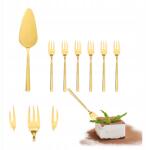 Ambition Süteményes Villa Készlet Lapáttal Ambition 6 Személyes Desszertes Villa (43674)