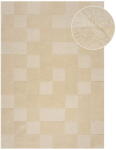 Flair Rugs Bézs gyapjú szőnyeg 230x160 cm Checkerboard - Flair Rugs