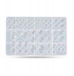 MIXFORM Szilikon öntőforma, kabosonokhoz, különböző formák, 255×161×15mm, 1db