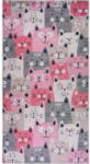 Vitaus Rózsaszín gyerek szőnyeg 100x160 cm Silly Cats - Vitaus