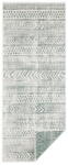 Hanse Home Biri zöld-krémszínű kültéri szőnyeg, 80 x 350 cm - NORTHRUGS