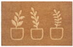 Hanse Home Kókuszrost lábtörlő 75x45 cm Flowerpot - Hanse Home