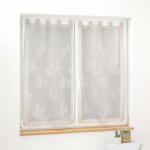 douceur d'intérieur Bézs átlátszó függöny szett 2 db-os 60x90 cm Berry - douceur d'intérieur
