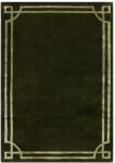 Flair Rugs Sötétzöld kézi szövésű gyapjú szőnyeg 160x230 cm Gatsby - Flair Rugs