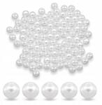 Mixform Akril gyöngyök Kerek, Fehér, 8mm, 25g~90db (13WB14129)