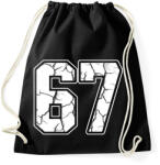 printfashion Six Seven - Sportzsák, Tornazsák - Fekete (17786448)