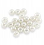 Mixform Gyöngy utánzat Abs műanyag kerek, fényes, fehér, 8mm, 25g~97db (13WB18822)