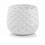 Polnix Kerámia Virágtartó Fedél 16cm Fehér (39.052.16)