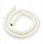 Mixform Heishi Handmade Polimer Öko Agyag gyöngyök, korong, 6x1mm, 345db/40cm/szál (13WB29978)