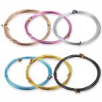 MIXFORM Alumínium drót kézműves munkákhoz, Mix 6 szín, 1mm, 5m/kapa, 6kapa/szett (13WB31498)