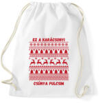 printfashion csúnya pulcsi - Sportzsák, Tornazsák - Fehér (17809403)