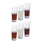 Relaxdays Vodkapohár Relaxdays átlátszó 40ml 12 db (10023423)