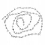 MIXFORM Kézzel készített lánc, Vas gyöngyökkel, Bicone, Antik Ezüst, 1m/cm (13WB29172)