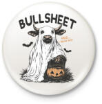 printfashion Bullsheet - Kitűző, hűtőmágnes - Fehér (17711373)
