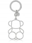 Tous Llavero Silhoutte Bold Bear ezüst kulcstartó plüssmackó 2002104257 (2002104257)
