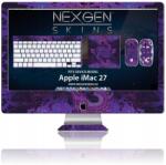 Nexgen skins iMac 27" tok szett, 3D hatású, billentyűzet, egér, trackpad (IMAC270015)