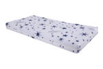 Somnart Saltea cu spuma poliuretanica Somnart Ortopedica 70x140, inaltime 10 cm, pentru bebelusi si copii, husa impermeabila, fermitate medie, model stars (SALT.AV.OTP.070X140X10STL) Saltea