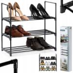 Vilde Könyvespolc Cipőspolc szekrény rendszerező állvány 3 szintes emeletes (5904316476311)