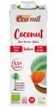 EcoMil Kókuszital Bio Természetes Cukormentes 1L (8428532121437)