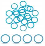 MIXFORM Golyóstoll, nyitott, szimpla, vas, kék, 10x1mm, 20db (13WB31467)