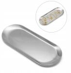 MIXFORM Dekorációs tálca ékszerekhez és kozmetikumokhoz, Acél, 23x9cm, 1 db (13WB28137)