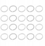 MIXFORM Kulcstartó zár, vas, 24mm, 20 db (13WB11096)