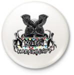 printfashion Stranger Things - Demogorgon Boldog Karácsonyt - Kitűző, hűtőmágnes - Fehér (17837181)