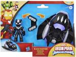 Hasbro Marvel Iron Man si Prietenii Sai Uimitori Set Vehicul si Figurina Black Panther (G1257_G1774) - edanco Figurina