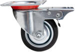 Evotools Roata Pivotanta cu Flansa 1104 - Tip Fara Frana (679657)