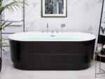 Maxishop Cada freestanding EMPRESA cu elemente incorporate 170 x 80 cm Negru (479272)