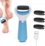  Elektromos Sarokreszelő, 2 tekercs, kristályokkal, AA elemmel működik (Peeling do stóp niebieski 3 szt.)